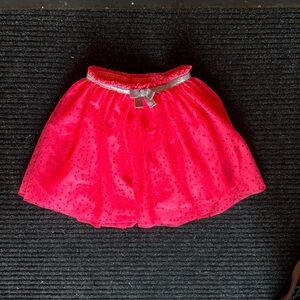 Cat $ Jack Valentine’s heart tulle skirt Size L (10/12)